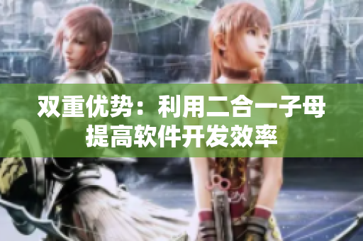 双重优势：利用二合一子母提高软件开发效率