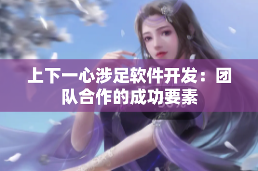 上下一心涉足软件开发：团队合作的成功要素