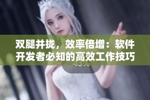 双腿并拢，效率倍增：软件开发者必知的高效工作技巧