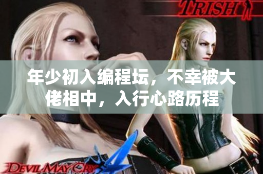 年少初入编程坛，不幸被大佬相中，入行心路历程