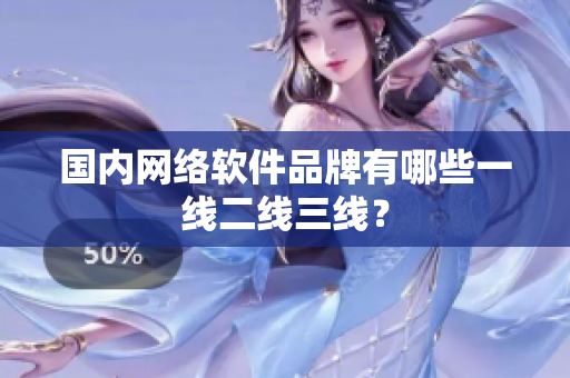 国内网络软件品牌有哪些一线二线三线？