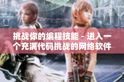 挑战你的编程技能 - 进入一个充满代码挑战的网络软件