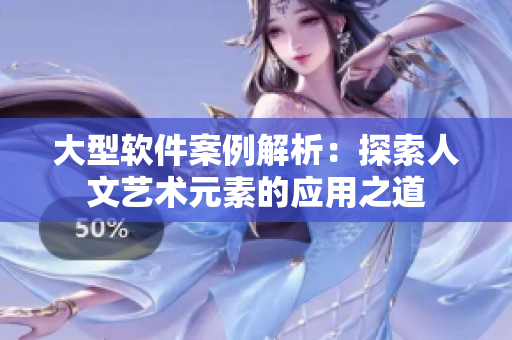 大型软件案例解析：探索人文艺术元素的应用之道