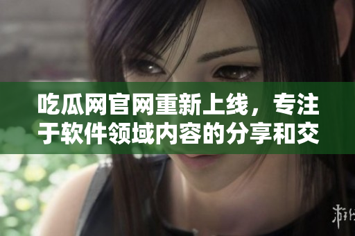 吃瓜网官网重新上线，专注于软件领域内容的分享和交流！