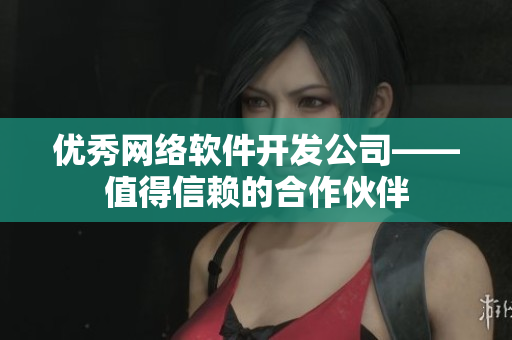 优秀网络软件开发公司——值得信赖的合作伙伴