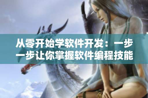 从零开始学软件开发：一步一步让你掌握软件编程技能！