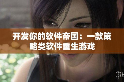 开发你的软件帝国：一款策略类软件重生游戏