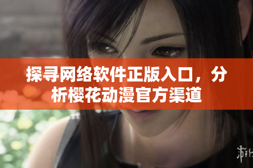 探寻网络软件正版入口，分析樱花动漫官方渠道