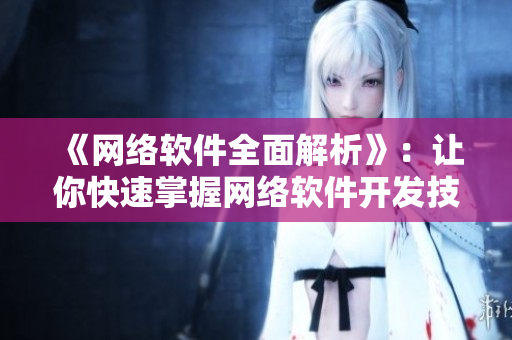 《网络软件全面解析》：让你快速掌握网络软件开发技巧