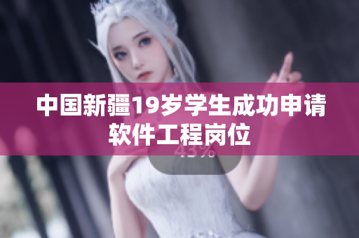 中国新疆19岁学生成功申请软件工程岗位