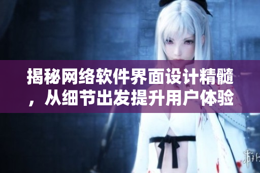 揭秘网络软件界面设计精髓，从细节出发提升用户体验