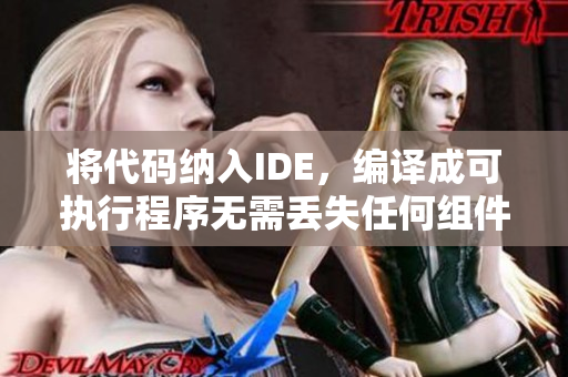 将代码纳入IDE，编译成可执行程序无需丢失任何组件