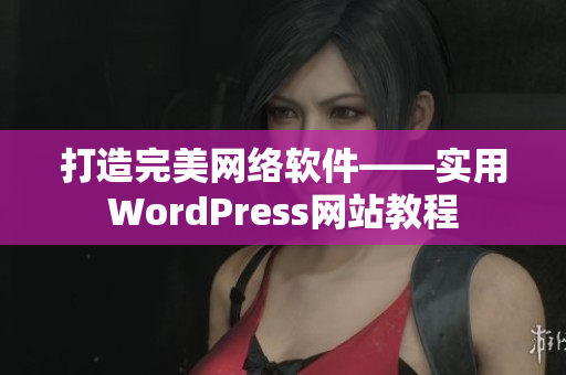 打造完美网络软件——实用WordPress网站教程