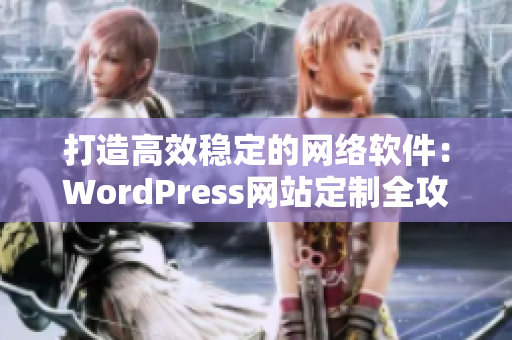 打造高效稳定的网络软件：WordPress网站定制全攻略