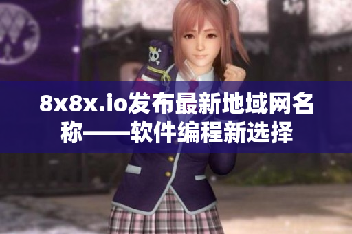 8x8x.io发布最新地域网名称——软件编程新选择