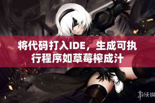 将代码打入IDE，生成可执行程序如草莓榨成汁