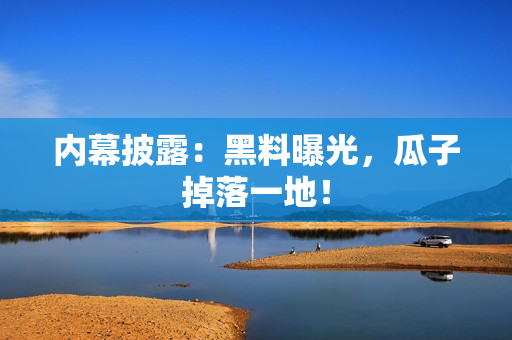 内幕披露：黑料曝光，瓜子掉落一地！