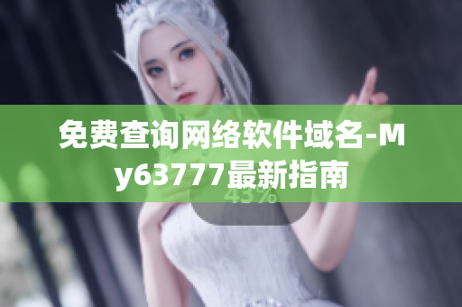 免费查询网络软件域名-My63777最新指南