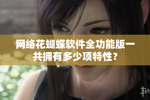 网络花蝴蝶软件全功能版一共拥有多少项特性？