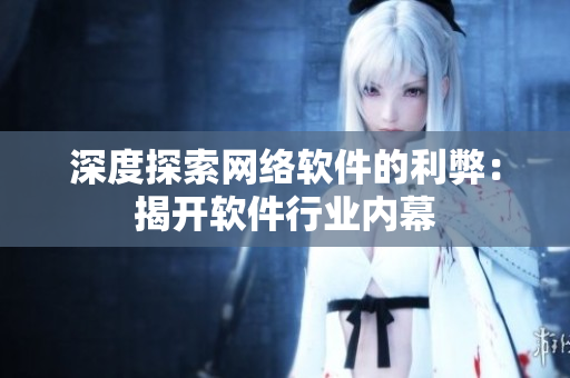 深度探索网络软件的利弊：揭开软件行业内幕