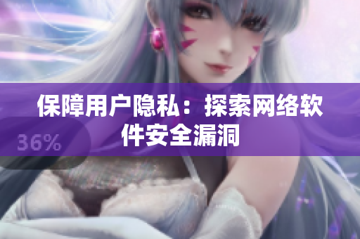 保障用户隐私：探索网络软件安全漏洞