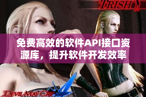 免费高效的软件API接口资源库，提升软件开发效率