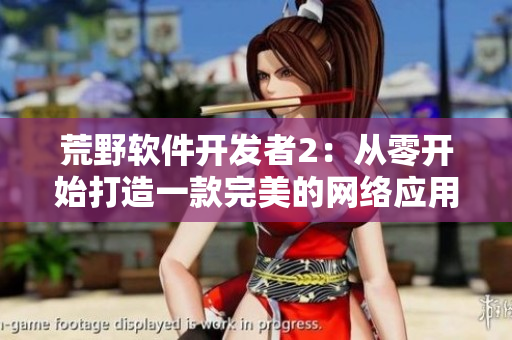 荒野软件开发者2：从零开始打造一款完美的网络应用