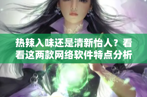 热辣入味还是清新怡人？看看这两款网络软件特点分析！