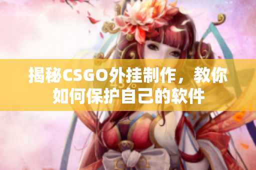 揭秘CSGO外挂制作，教你如何保护自己的软件