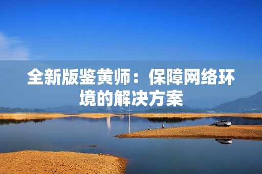 全新版鉴黄师：保障网络环境的解决方案