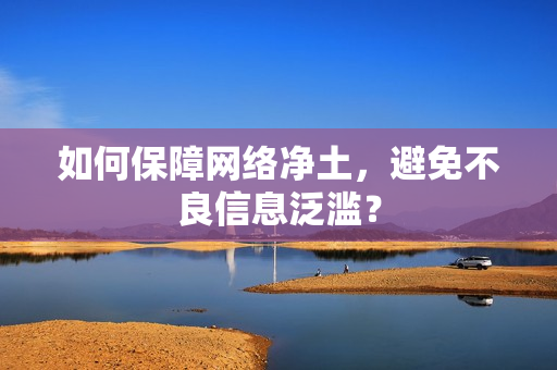 如何保障网络净土，避免不良信息泛滥？