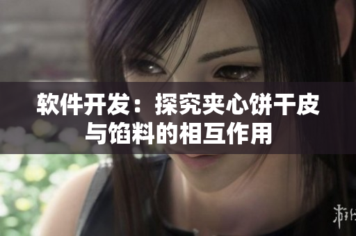 软件开发：探究夹心饼干皮与馅料的相互作用