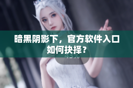 暗黑阴影下，官方软件入口如何抉择？