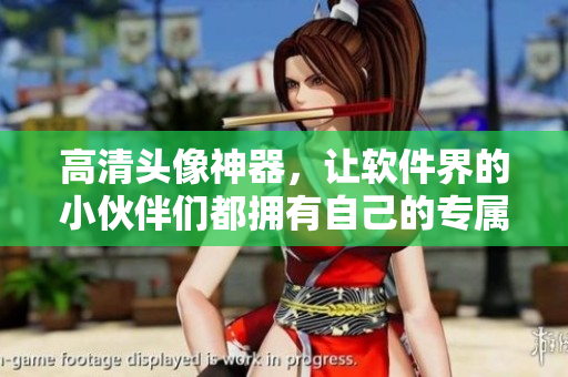 高清头像神器，让软件界的小伙伴们都拥有自己的专属头像！