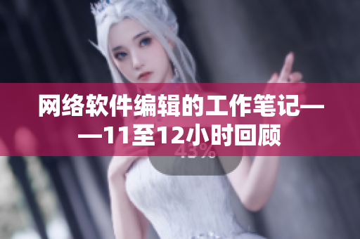 网络软件编辑的工作笔记——11至12小时回顾