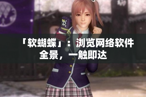 「软蝴蝶」：浏览网络软件全景，一触即达