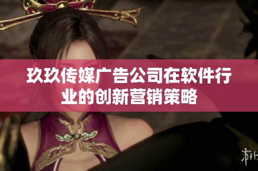 玖玖传媒广告公司在软件行业的创新营销策略