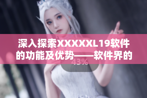 深入探索XXXXXL19软件的功能及优势——软件界的探险家