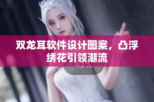 双龙耳软件设计图案，凸浮绣花引领潮流