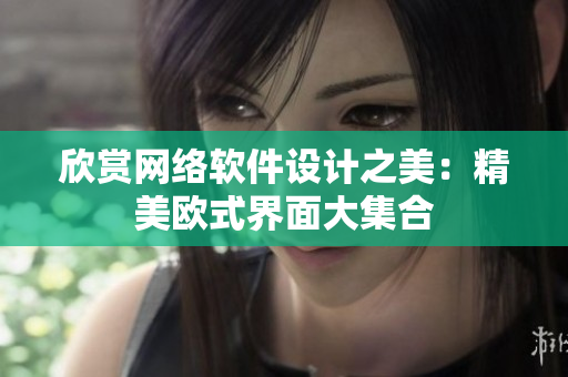 欣赏网络软件设计之美：精美欧式界面大集合