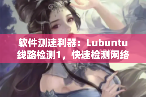 软件测速利器：Lubuntu线路检测1，快速检测网络速度！