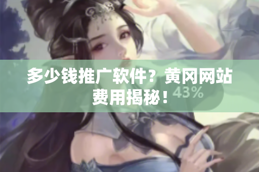 多少钱推广软件？黄冈网站费用揭秘！