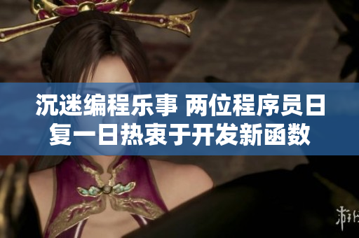 沉迷编程乐事 两位程序员日复一日热衷于开发新函数
