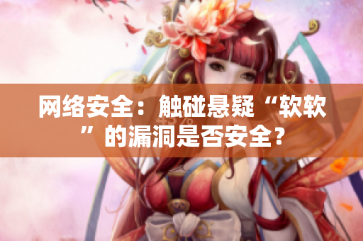 网络安全：触碰悬疑“软软”的漏洞是否安全？
