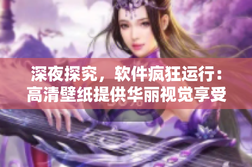 深夜探究，软件疯狂运行：高清壁纸提供华丽视觉享受！