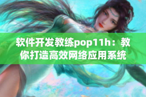 软件开发教练pop11h：教你打造高效网络应用系统