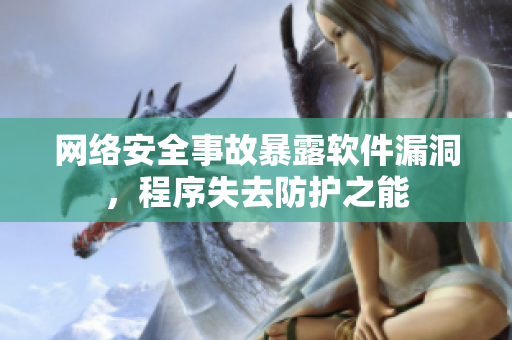 网络安全事故暴露软件漏洞，程序失去防护之能