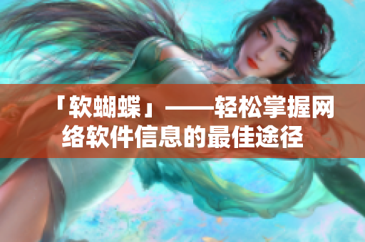 「软蝴蝶」——轻松掌握网络软件信息的最佳途径