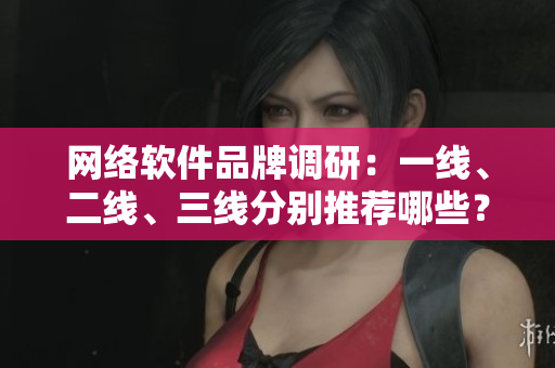 网络软件品牌调研：一线、二线、三线分别推荐哪些？