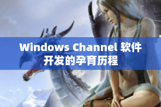Windows Channel 软件开发的孕育历程
